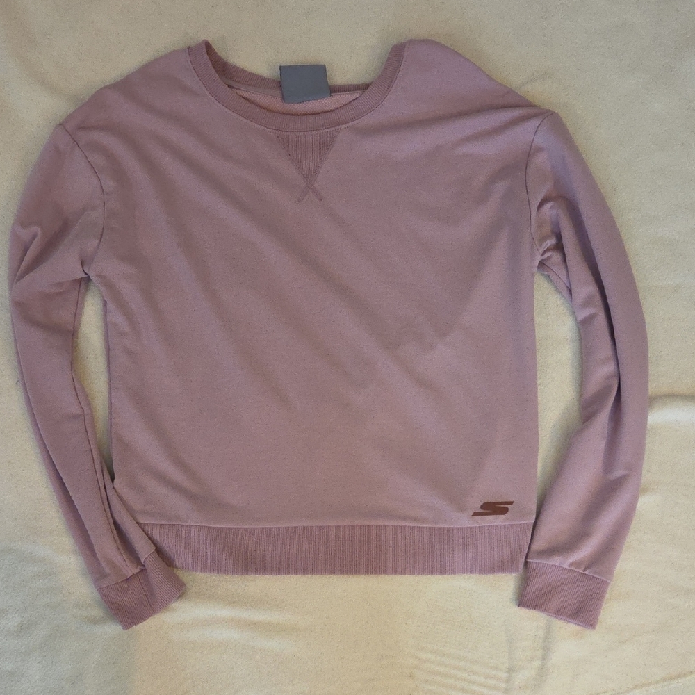 Skechers Women's Mauve Crew Neck Sweater